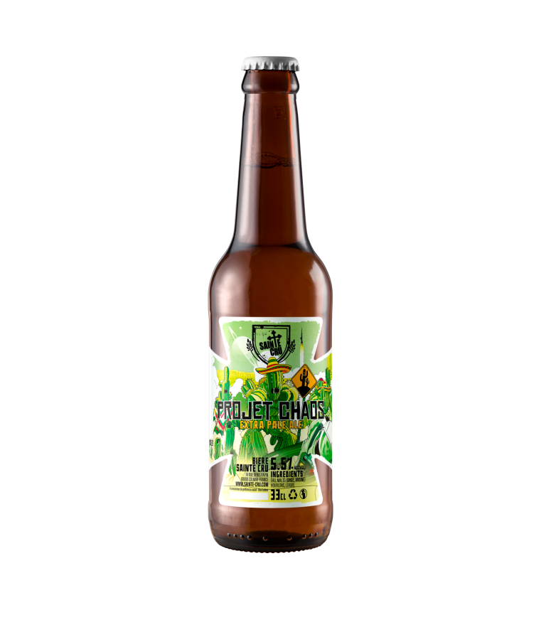bouteille Projet Chaos - extra pale ale brasserie Sainte Cru